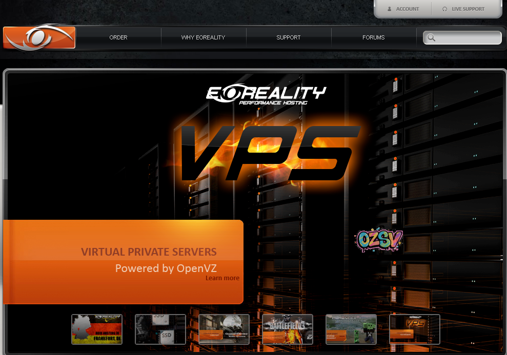 eoreality eoreality-2g内存/50g硬盘/月付5刀(洛杉矶不饶)