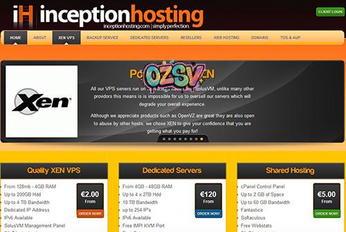 inceptionhosting-7.5欧年付/128m内存/3g硬盘/350g流量/达拉斯/荷兰/英国-欧站网