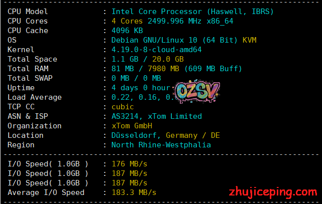 简单测评下locvps荷兰 cn2 gia线路的VPS，去程除移动外都是cn2，回程三网强制cn2 gia-欧站网