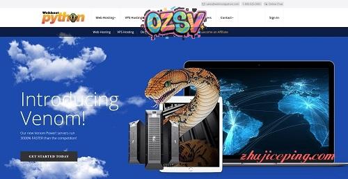 #美国主机# webhostpython-5折/$25年付/75gSSD/15T流量/cpanel面板-欧站网