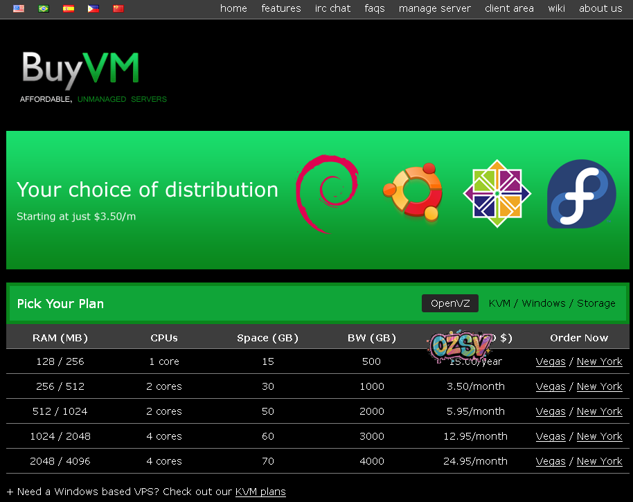 buyvm-稳定的windows VPS提供商-欧站网