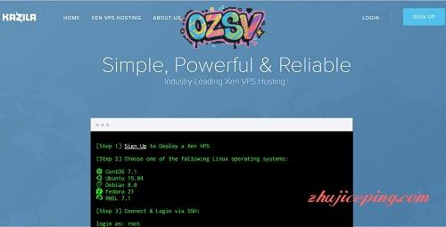 kazila-4.5美元/XenPV/1G内存/4核/25gSSD/1T流量/达拉斯-欧站网