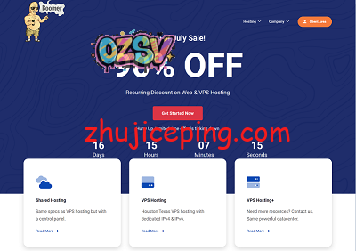 boomer：美国VPS，$0.95/首年，1G内存/1核/15gSSD/1T流量，1个IPv4& IPv6-欧站网