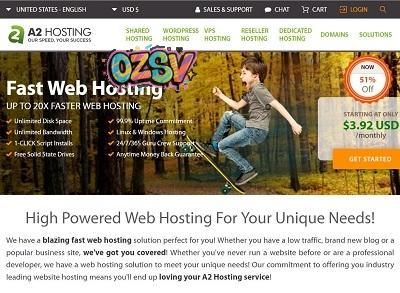 #黑5# a2hosting：3.2折（$1.98/月），虚拟主机，VPS，独立服务器-欧站网