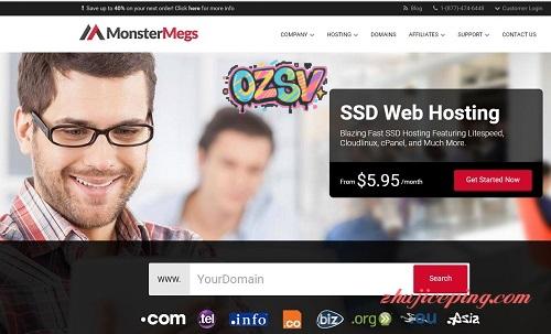 monstermegs-3.5美元/10gSSD/不限建站/免费域名/凤凰城/20gDDOS保护-欧站网