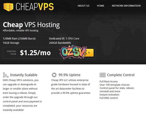 cheapvpsllc-万圣节全场7折/512M内存年付24美元-欧站网