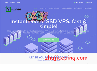 yottavps：$4.95/月，支持Windows，2G内存/2核/20gNVMe/5T流量，洛杉矶等6个机房，免费DDoS防御-欧站网