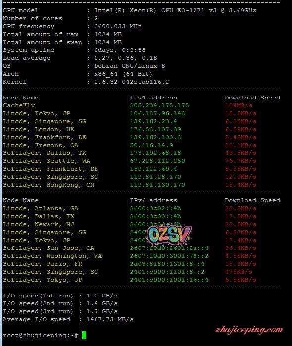 budgetnode洛杉矶1G内存VPS简单测评(免费40gDDos防护)-欧站网