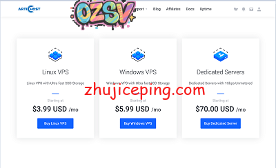 artichost：芝加哥VPS，不限流量，$3.99/月，2G内存/1核/60gSSD-欧站网