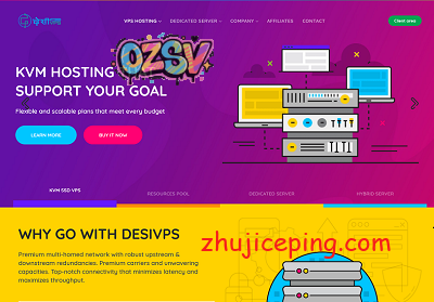 desivps：一年免费换6次IP，自带快照，洛杉矶/海牙机房，$20/年，1.5G内存/1核/20gSSD/2T流量-欧站网