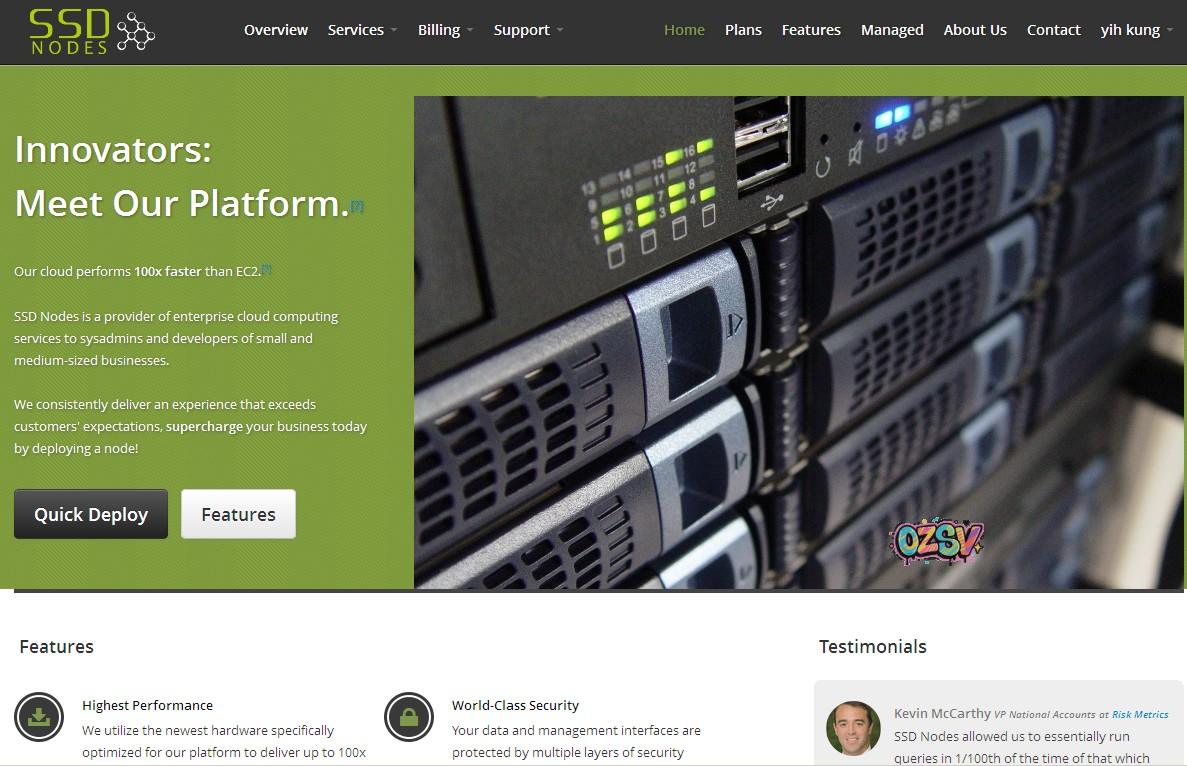 ssdnodes ssdnodes-加拿大VPS云5折/SSD硬盘