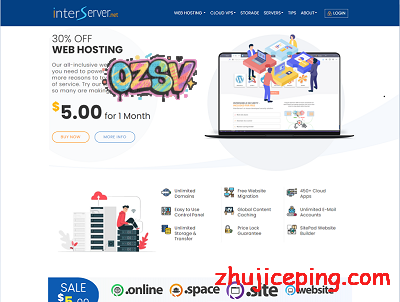 interserver：提供便宜存储服务，支持安装OwnCloud，月付3美元起-欧站网
