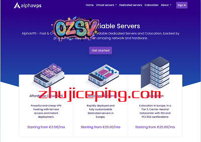 alphavps：洛杉矶高性能VPS，€2.99/月，1G内存/1核(ryzen 7700X)/15gNVMe/1T流量-欧站网
