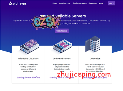 alphavps：德国高性能AMD EPYC 7003+DDR4+NVMe系列VPS，低至€3.99/月-欧站网
