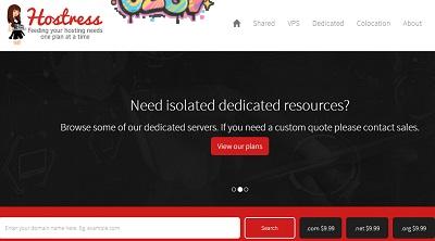 hostress-$2.79/kvm/512m内存/10gSSD/250G流量/G口/洛杉矶-欧站网