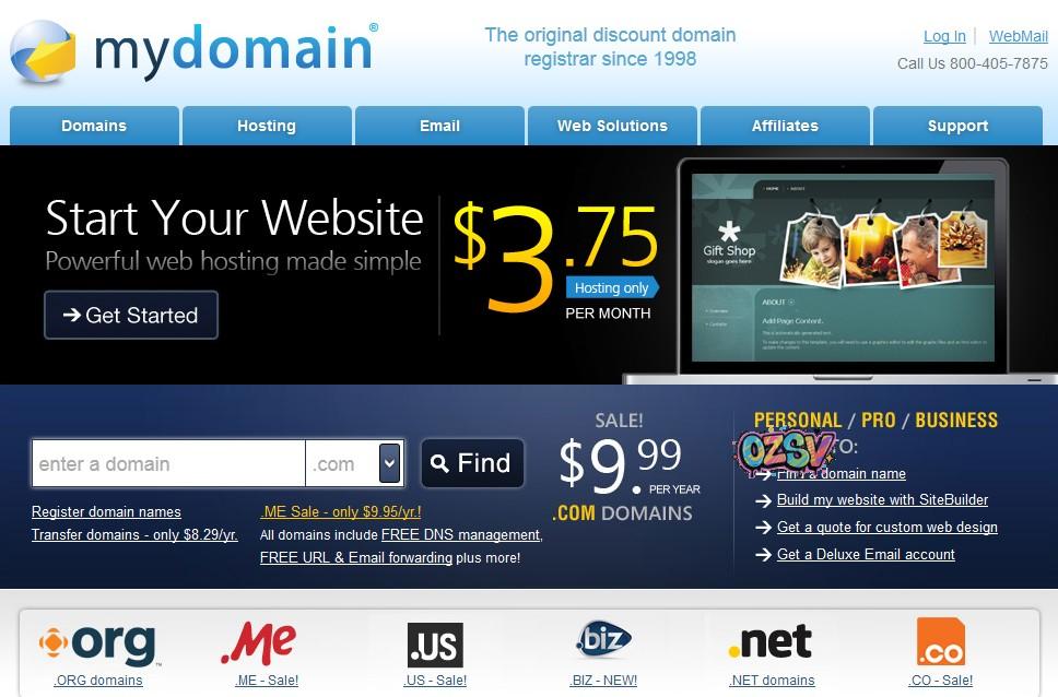 mydomain-所有主机2.5折(包括windows)-欧站网