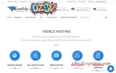 veeble，一个提供windows 2003不限流量的VPS服务商-欧站网