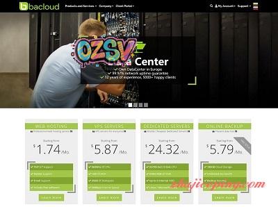 #VPS推荐# bacloud：8.5折优惠，独家定制，强悍高性能VPS，立陶宛\美国，支付宝/PayPal-欧站网
