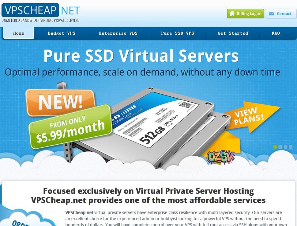 VPSCheap-10美元年付/128m内存/10g硬盘/10m不限量-欧站网