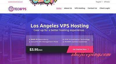 techvps：VPS年付$9，KVM/512m内存/10g硬盘/1T流量/洛杉矶-欧站网