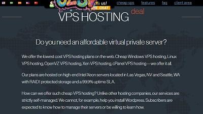 VPSHostingDeal vpshostingdeal-128m内存/Xen/20g硬盘/500g流量/年付20美元