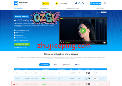 kingservers：美国VPS(洛杉矶)/俄罗斯/荷兰，低至$4.6/月，2G内存/2核/60GNVMe/不限流量-欧站网