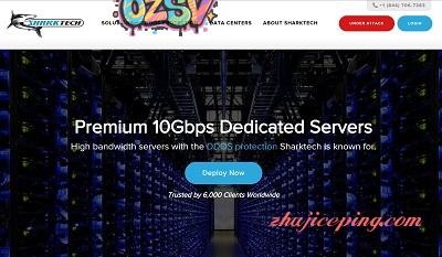 sharktech – 洛杉矶服务器，10Gbps带宽，不限流量，直降400美元-欧站网