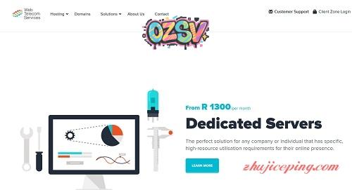 web-telecoms-南非VPS/1g内存/1核/10g硬盘/月付8.5美元-欧站网