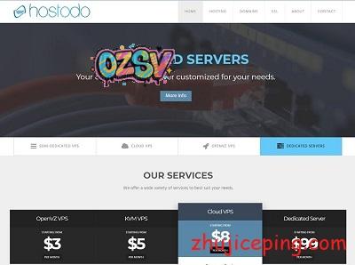hostodo：$40/年，建站VPS，拉斯维加斯，KVM/2G内存/2核/50g硬盘/2T流量-欧站网
