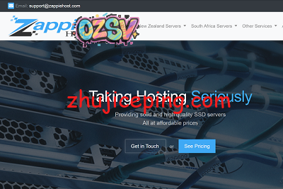 zappiehost：4折优惠，新西兰VPS\南非VPS，1Gbps带宽，低至$2.4/月，自动备份-欧站网