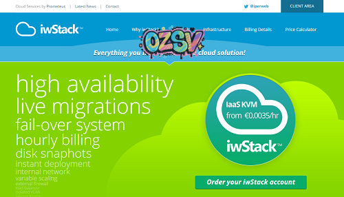 iwstack-新增SSD硬盘,KVM虚拟,CloudStack云平台,自定义ISO-欧站网