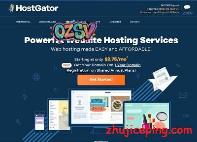 #BlackFriday# hostgator：虚拟主机3折，云服务器2.5折，独立服务器5.2折-欧站网