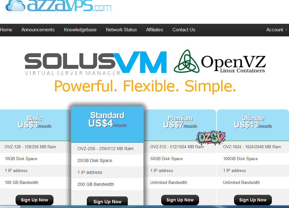 azzavps-5美元/月 50M不限量/512M内存/堪萨斯-欧站网