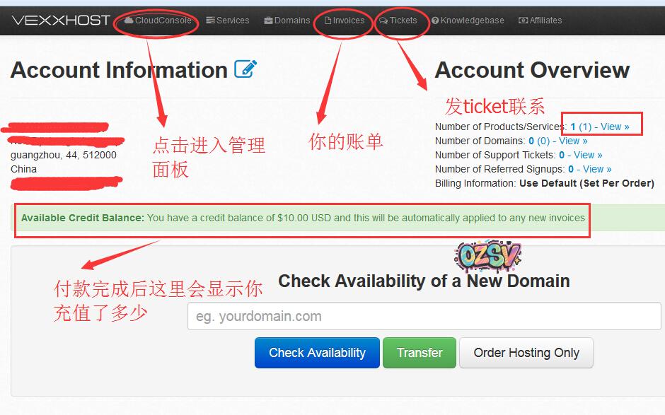Vexxhost-简单后台介绍+512M内存openstack云简单测评-欧站网