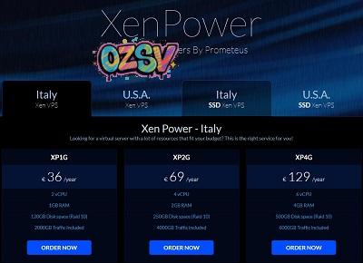 Xenpower-3.6欧/Xen/2核/1g内存/120g硬盘/2T流量-欧站网