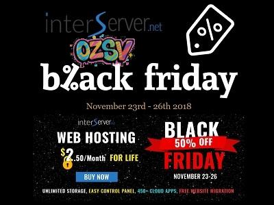 #黑5# interserver：主机5折，$2.5建站，VPS/服务器（20分钟上机）-欧站网
