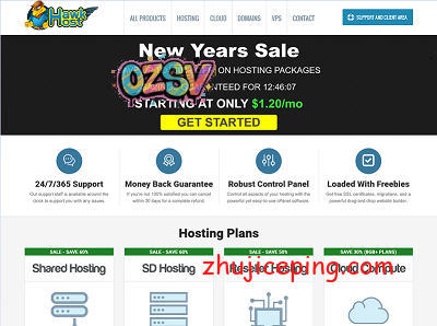 hawkhost：新年4折优惠，低至$28.7/2年，香港\新加坡\洛杉矶等7机房，PayPal\支付宝-欧站网