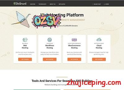 #黑5# siteground：运行在Google Cloud上的虚拟主机、VPS，2.5折促销-欧站网