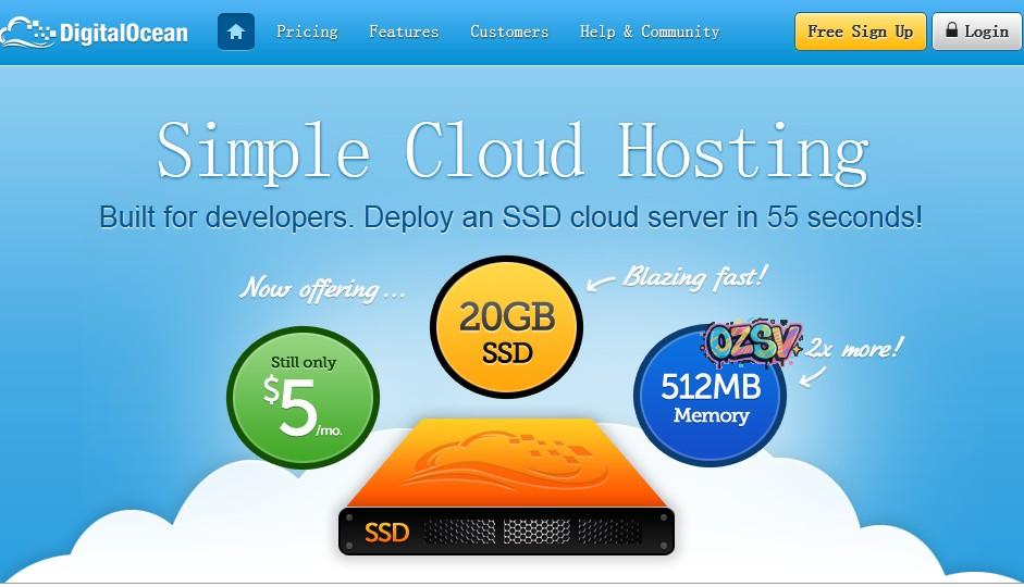 digitalocean,3月11日送50美元-欧站网