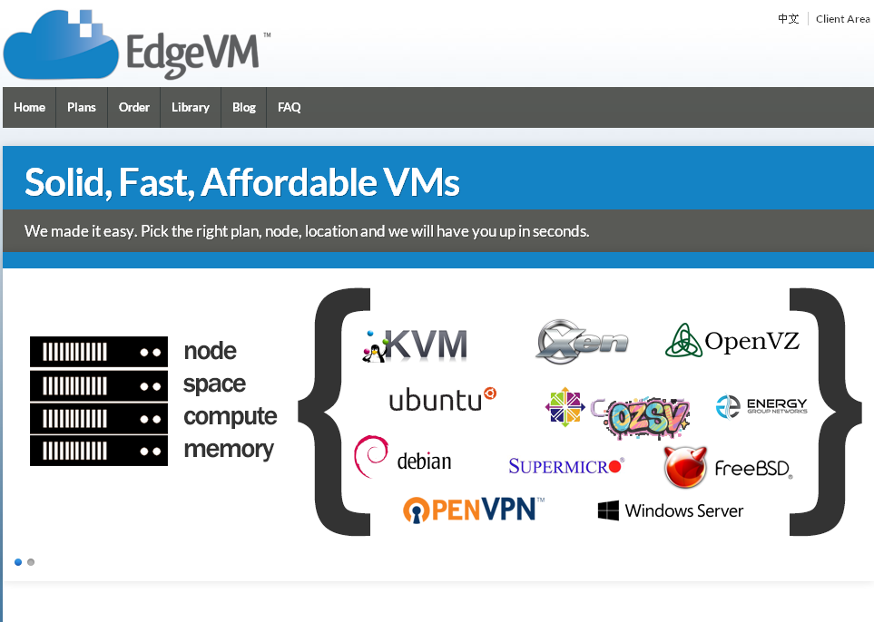 edgevm edgevm-全面开卖egihosting数据中心的openvz/xen/kvm/s"不可描述"age