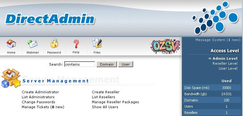 directadmin VPS商家免费送DA面板收集整理贴