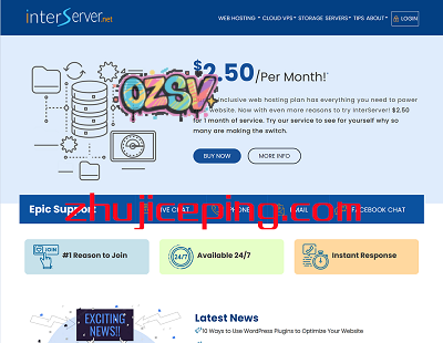 便宜存储空间：interserver，$10/月，4T存储/10T流量，美国纽约机房-欧站网
