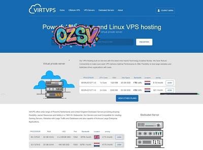 virtvps：芬兰VPS，支持IRC和Torrents，带Windows系统-欧站网
