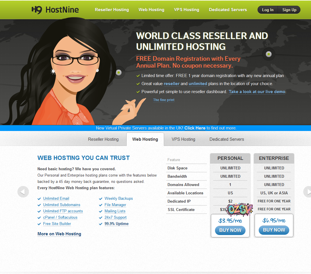 HostNine hostnine主机介绍