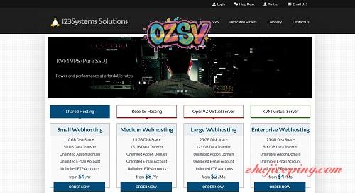 VPS贱卖：123systems-256m内存VPS年付4.5美元-欧站网