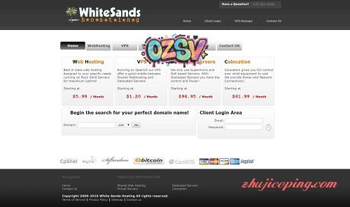 whitesandshosting-4.5美元/4核/1g内存/100g硬盘/2IP/4T流量-欧站网
