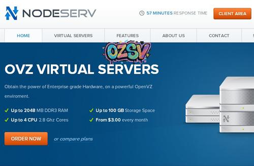 NodeServ-$40年付/KVM/768M内存/35G硬盘/2T流量/G口-欧站网