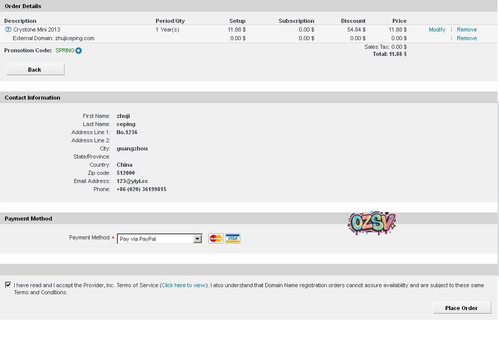 c5 推荐:crystone美国无限主机0.99美元/月(windows和linux可选)