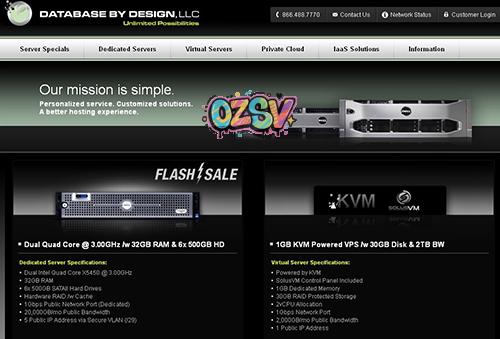 databasebydesignllc-$3.33/KVM/1g内存/30g硬盘/2T流量/G口-欧站网