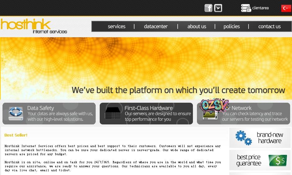 hosthink Hosthink/1g内存/SSD/G口/土耳其